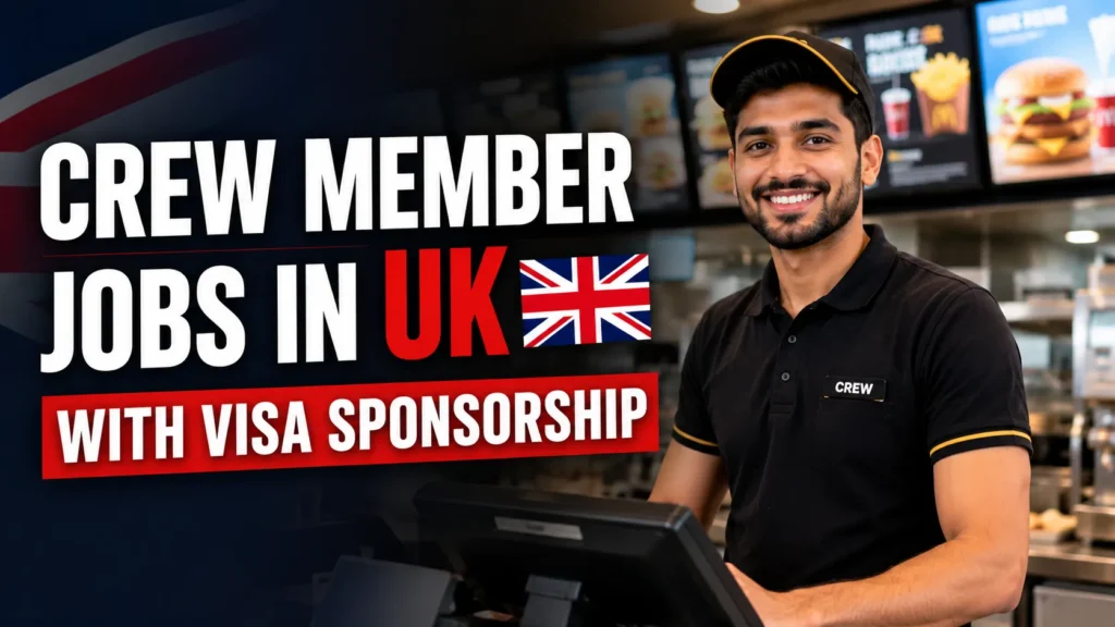 Crew Member Jobs in UK with Visa Sponsorship 2026
