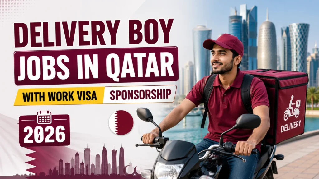 Delivery Boy Jobs in Qatar with Work Visa Sponsorship
