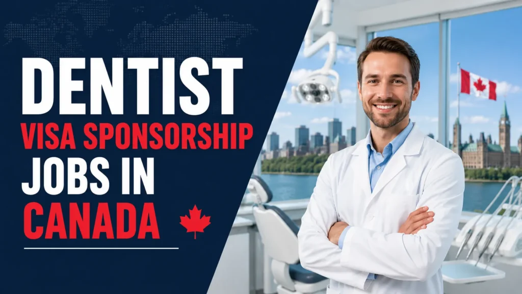 Dentist Jobs in Canada with Visa Sponsorship 2026