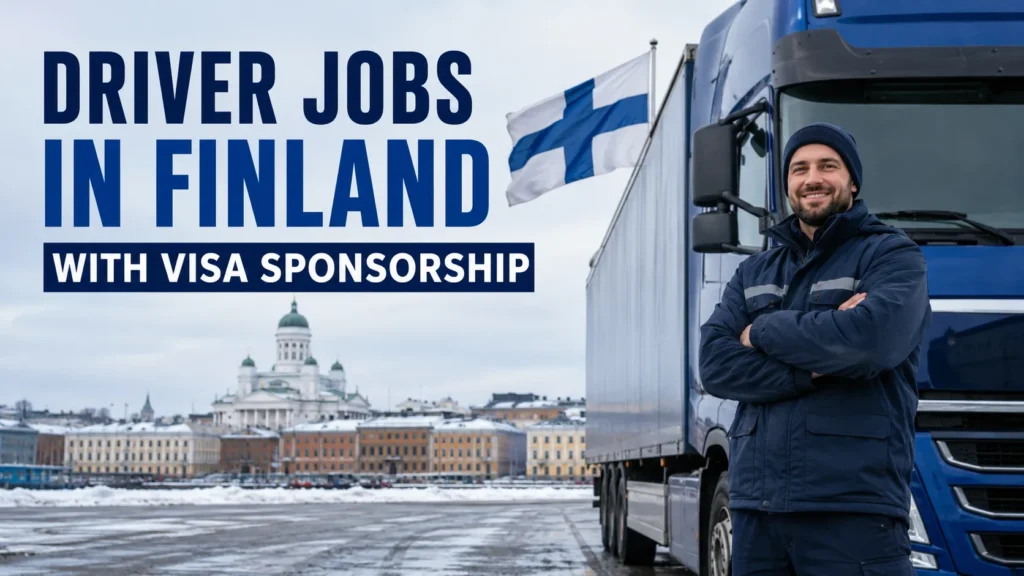 Driver Jobs in Finland with Visa Sponsorship