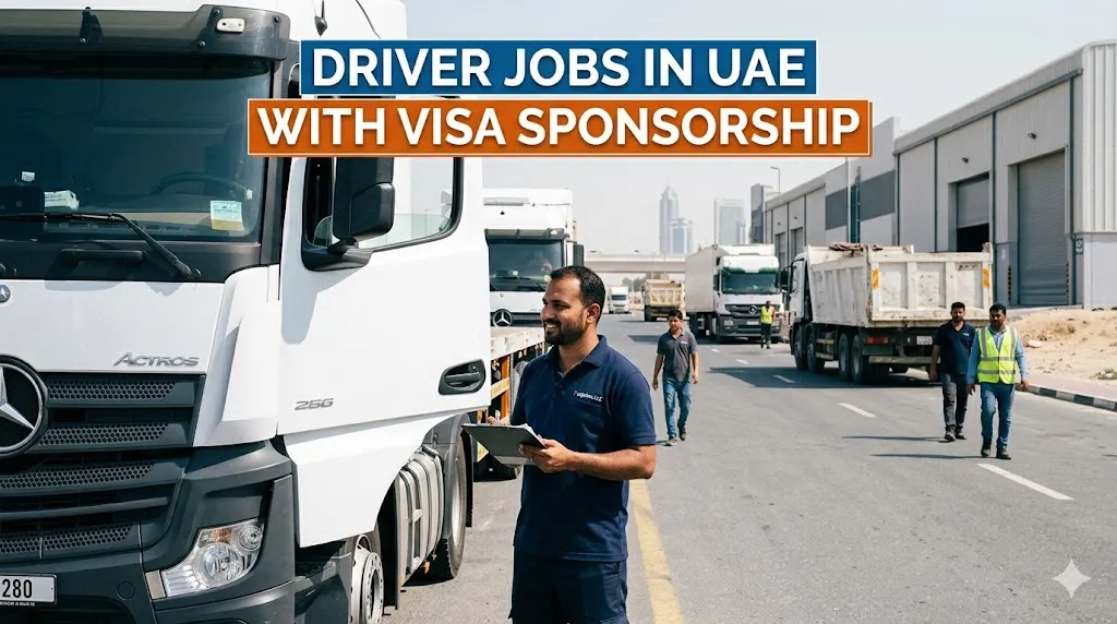 Driver Jobs in UAE with Visa Sponsorship 2026