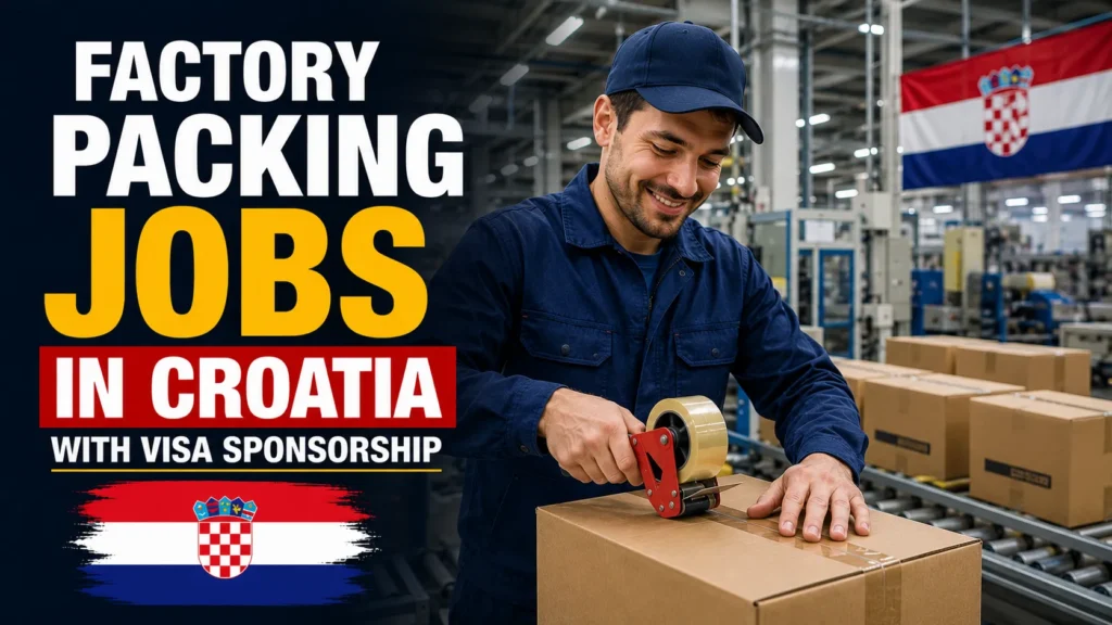 Factory Packing Jobs in Croatia with Visa Sponsorship 2026