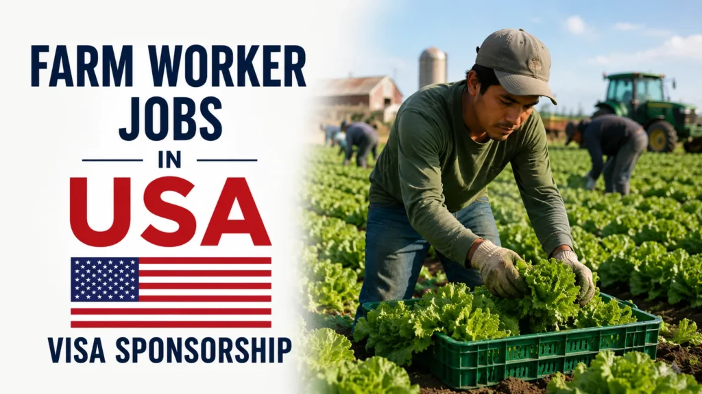Farm Worker Jobs in USA with Visa Sponsorship