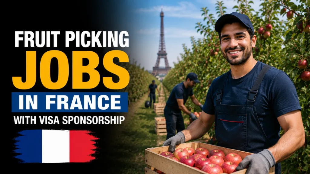 Fruit Picking Jobs in France with Visa Sponsorship