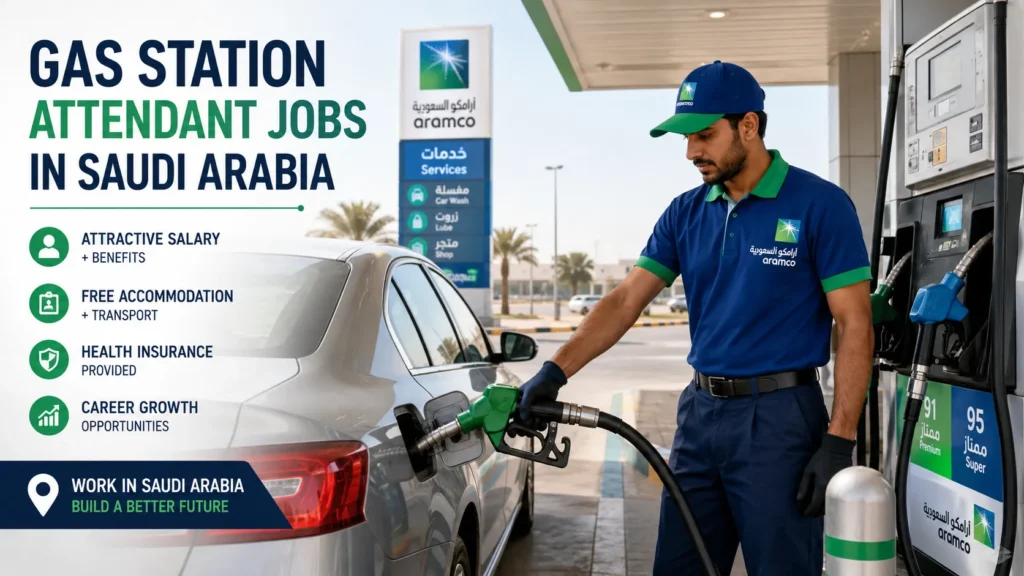 Gas Station Attendant Jobs in Saudi Arabia