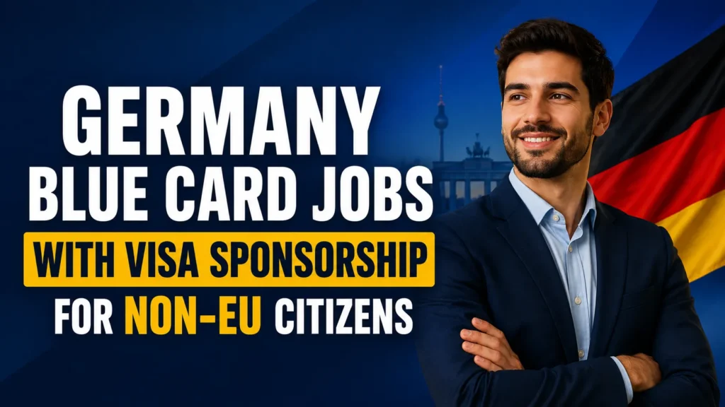 Germany Blue Card Jobs with Visa Sponsorship for Non-EU Citizens