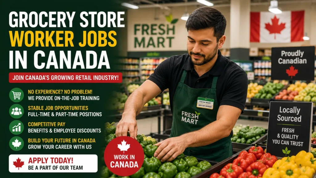 Grocery Store Worker Jobs in Canada