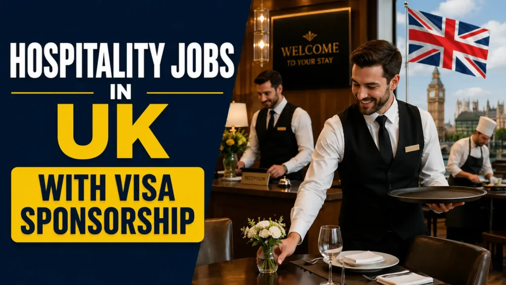 Hospitality Jobs in UK with Visa Sponsorship 2026