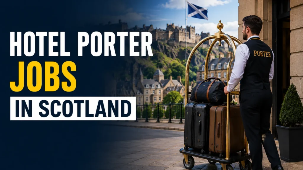 Hotel Porter Jobs in Scotland with Visa Sponsorship