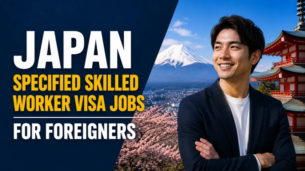 Japan Specified Skilled Worker Visa Jobs for Foreigners 2026