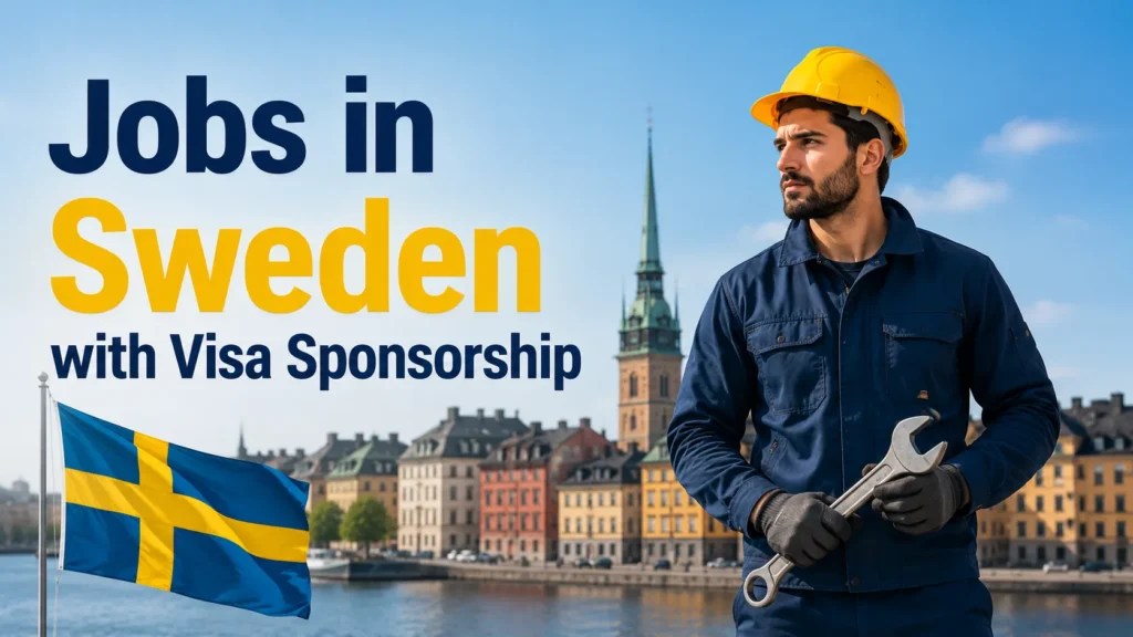 Jobs in Sweden with Visa Sponsorship 2026