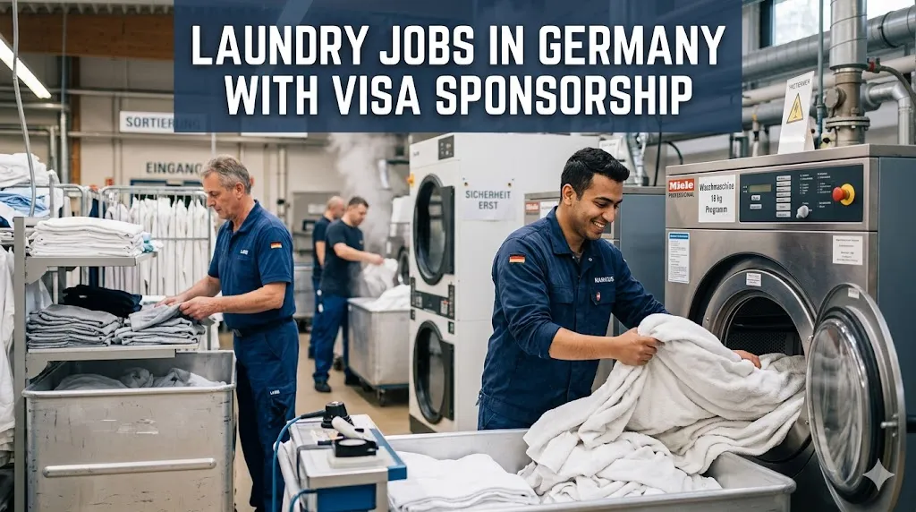 Laundry Jobs in Germany with Visa Sponsorship