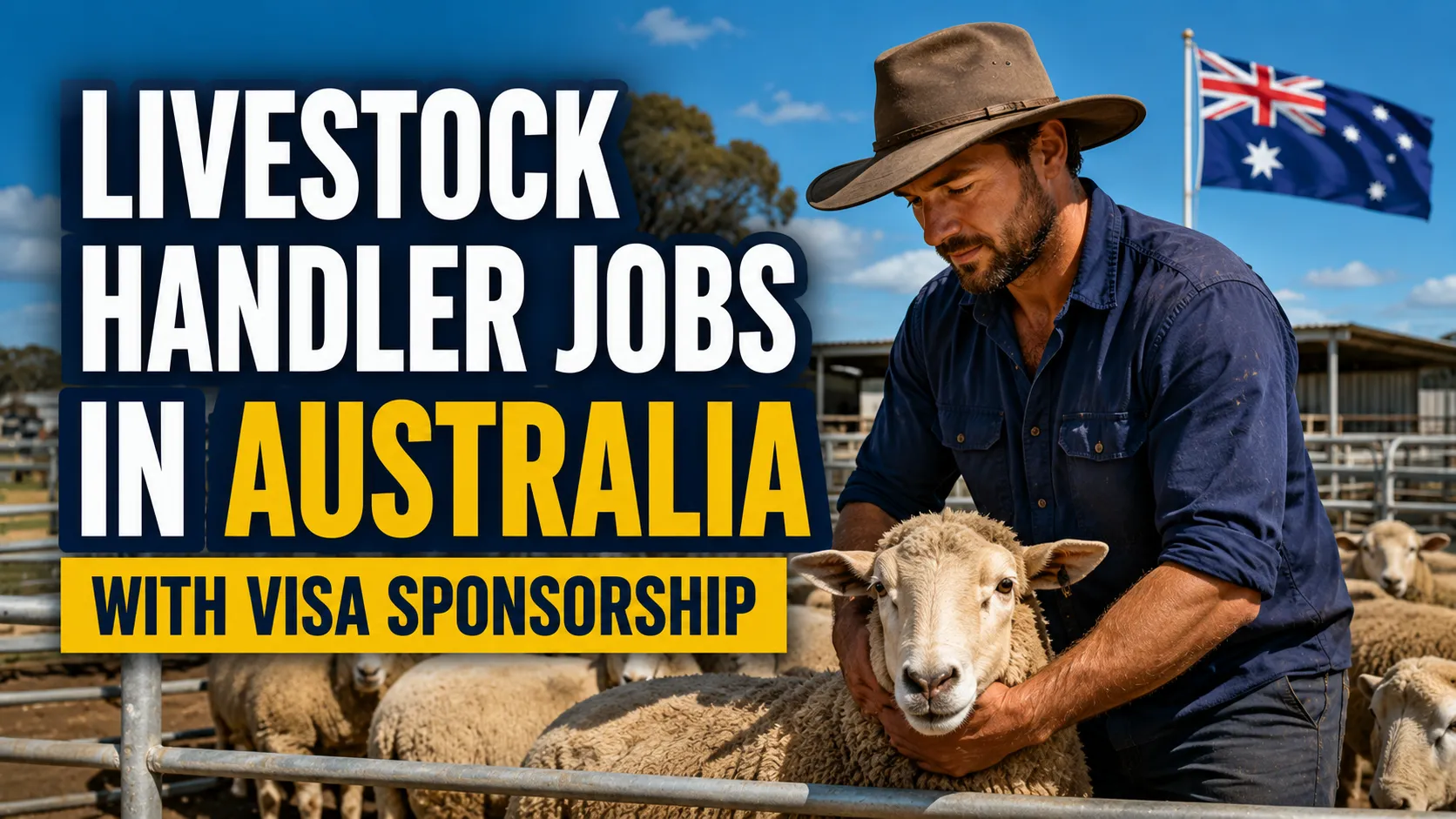 Livestock Handler Jobs in Australia with Visa Sponsorship 2026