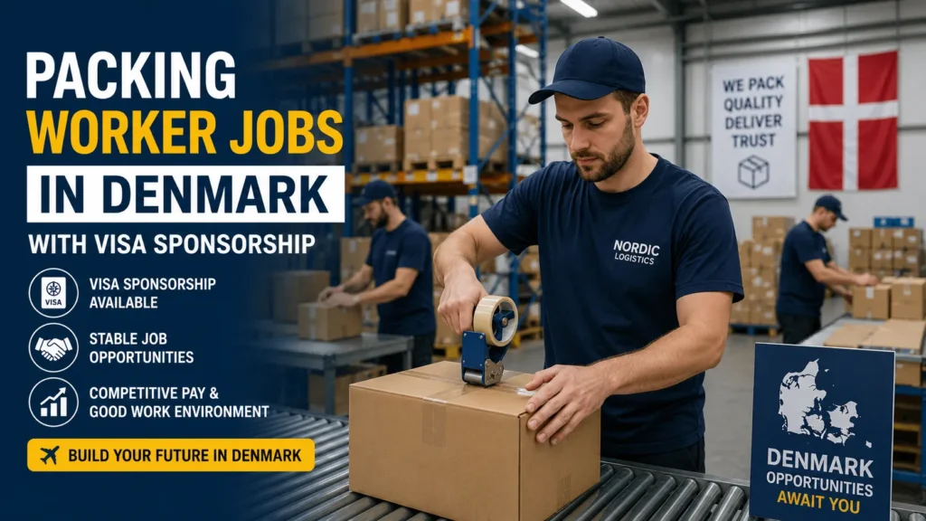 Packing Worker Jobs in Denmark with Visa Sponsorship