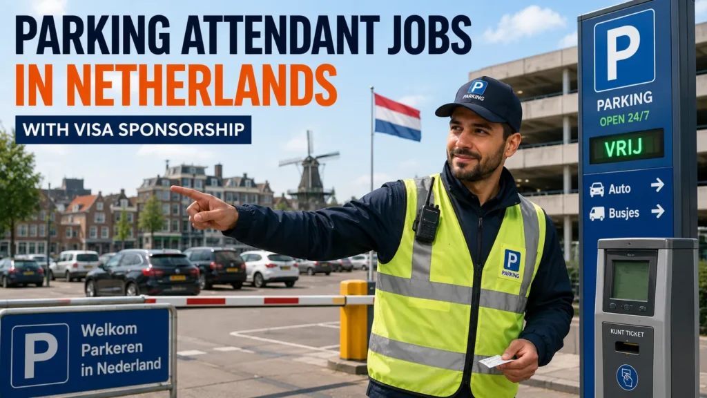 Parking Attendant Jobs in Netherlands with Visa Sponsorship 2026