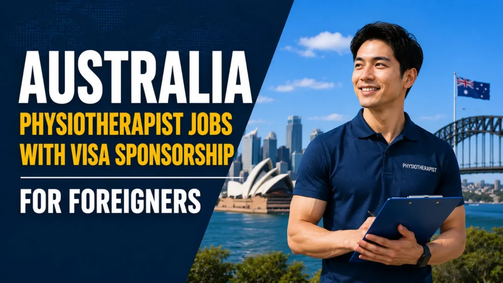 Physiotherapist Jobs in Australia with Visa Sponsorship 2026