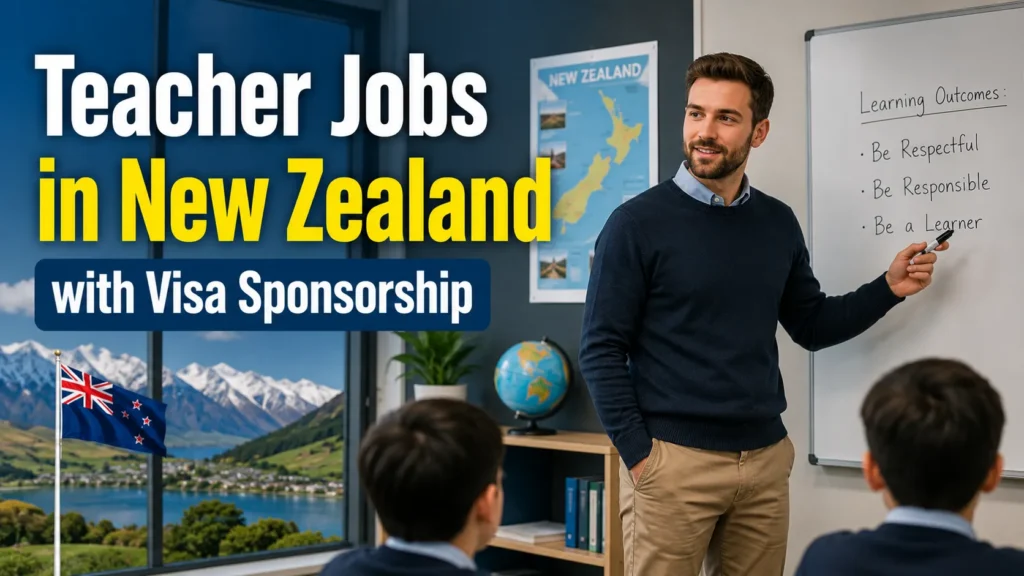 Teacher Jobs in New Zealand with Visa Sponsorship
