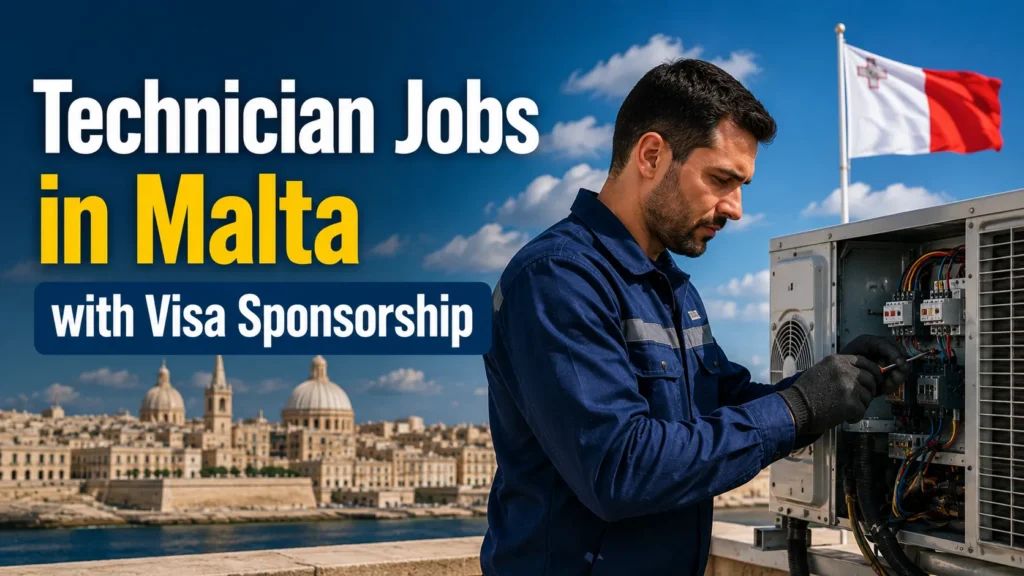 Technician Jobs in Malta with Visa Sponsorship