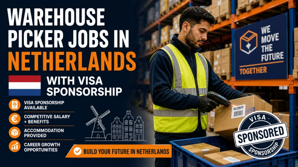 Warehouse Picker Jobs in Netherlands with Visa Sponsorship 2026