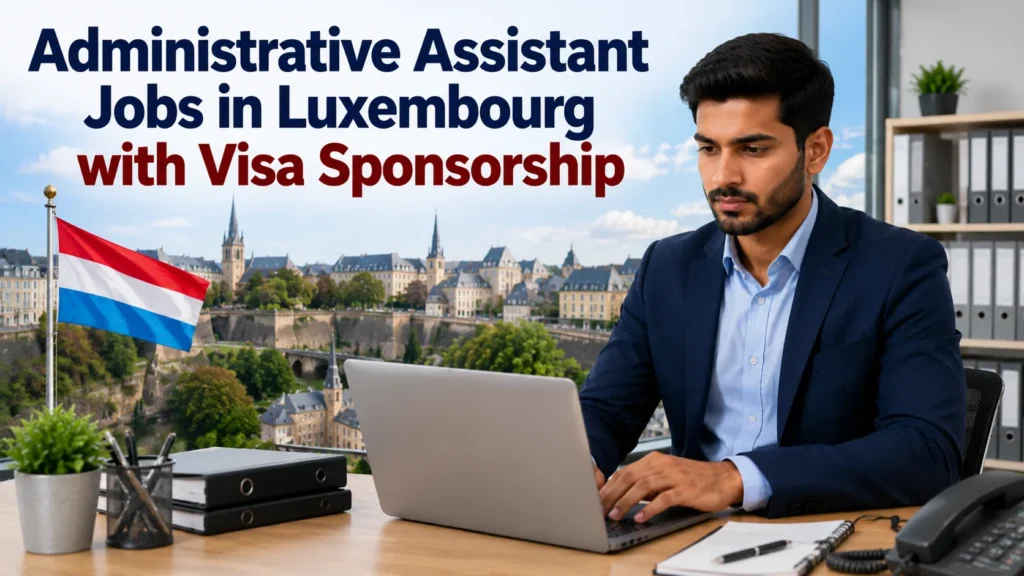 Administrative Assistant Jobs in Luxembourg with Visa Sponsorship