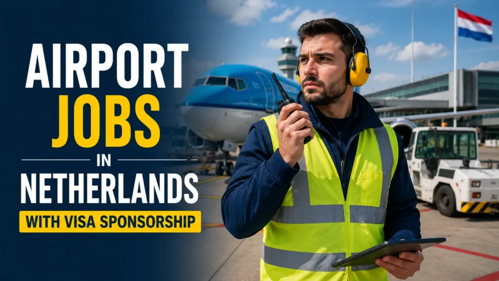 Airport Jobs in Netherlands with Visa Sponsorship