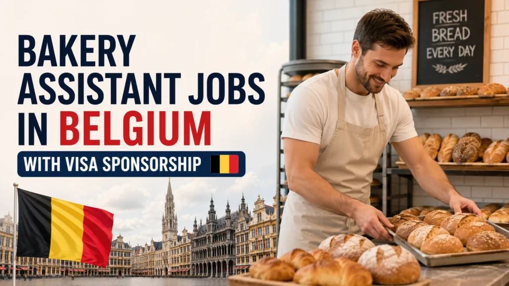 Bakery Assistant Jobs in Belgium with Visa Sponsorship