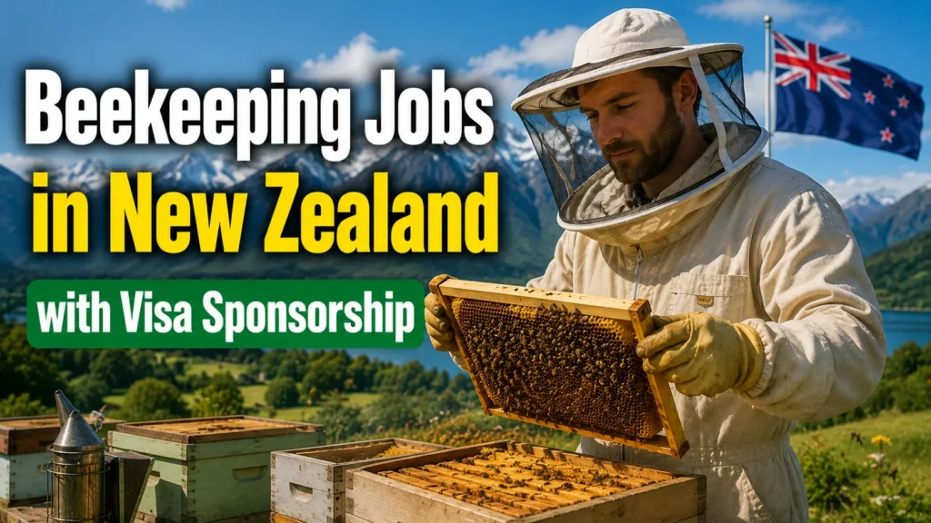 Beekeeping Jobs in New Zealand with Visa Sponsorship