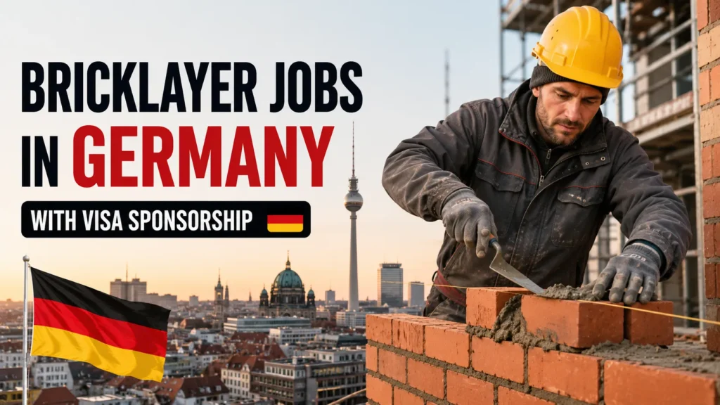 Bricklayer Jobs in Germany with Visa Sponsorship