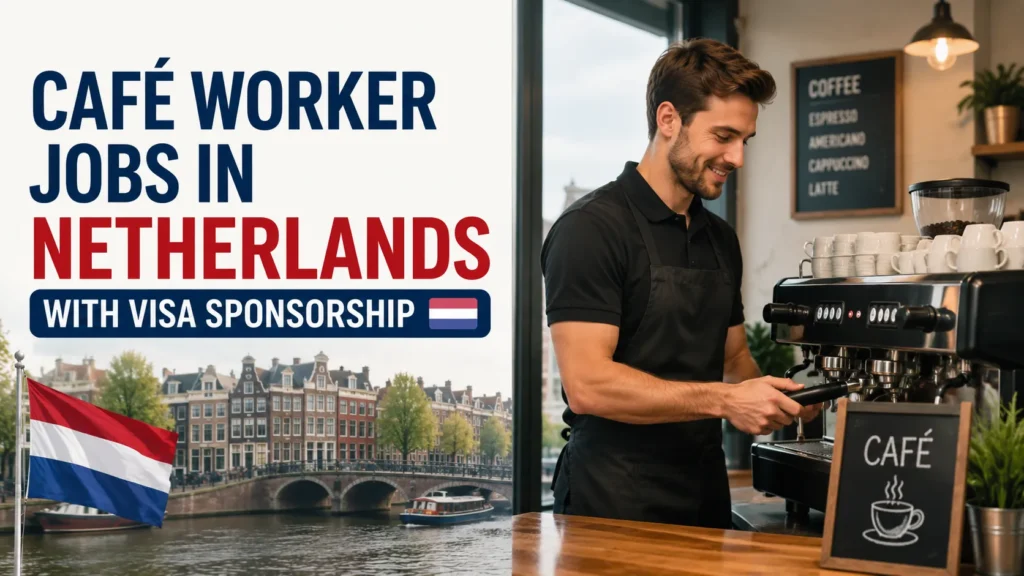 Café Worker Jobs in Netherlands with Visa Sponsorship