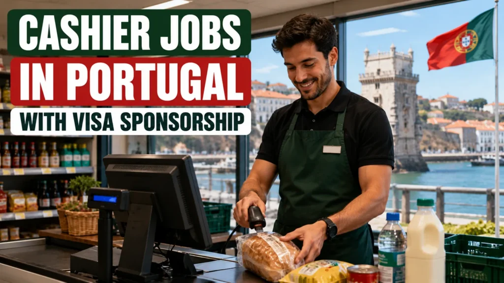 Cashier Jobs in Portugal with Visa Sponsorship