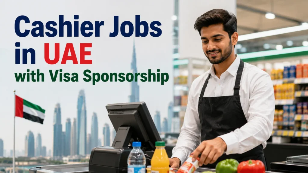 Cashier Jobs in UAE with Visa Sponsorship