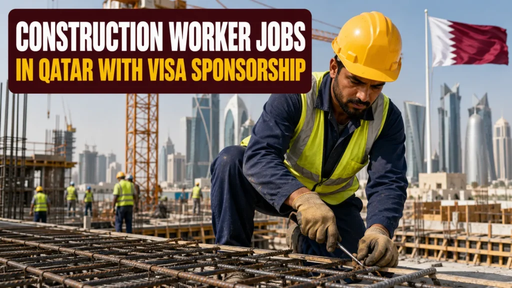 Construction Worker Jobs in Qatar with Visa Sponsorship