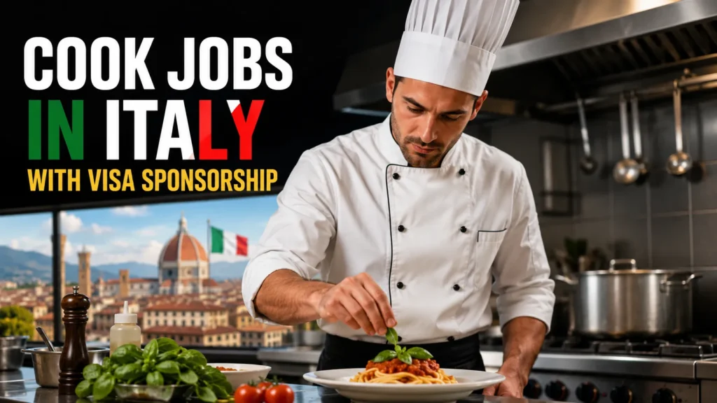 Cook Jobs in Italy with Visa Sponsorship