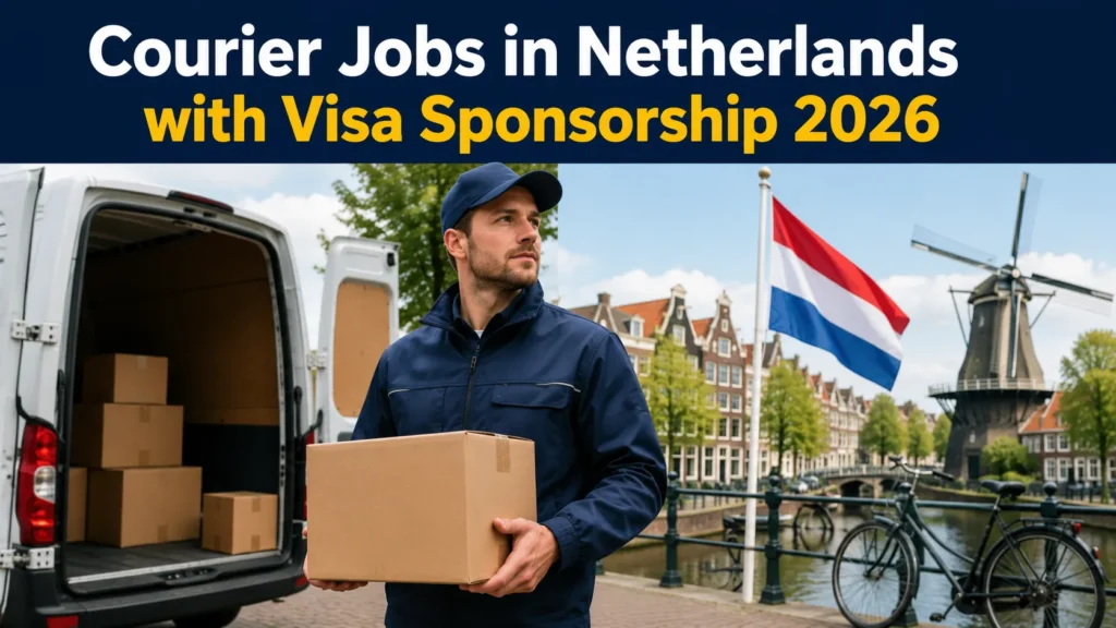 Courier Jobs in Netherlands with Visa Sponsorship