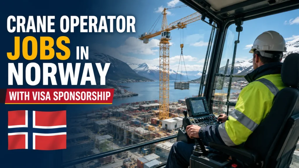 Crane Operator Jobs in Norway with Visa Sponsorship