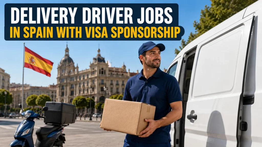 Delivery Driver Jobs in Spain with Visa Sponsorship