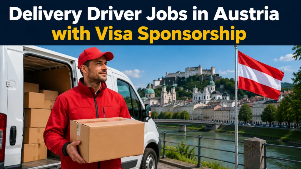 Delivery Driver Jobs in Austria with Visa Sponsorship