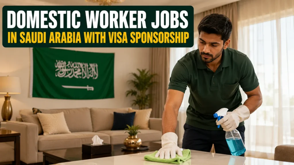 Domestic Worker Jobs in Saudi Arabia with Visa Sponsorship