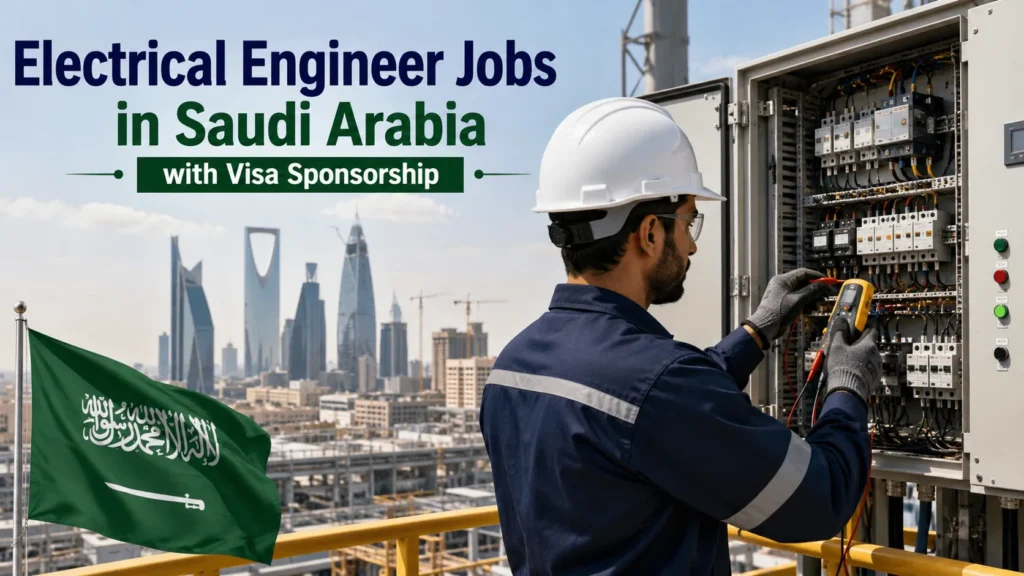Electrical Engineer Jobs in Saudi Arabia with Visa Sponsorship