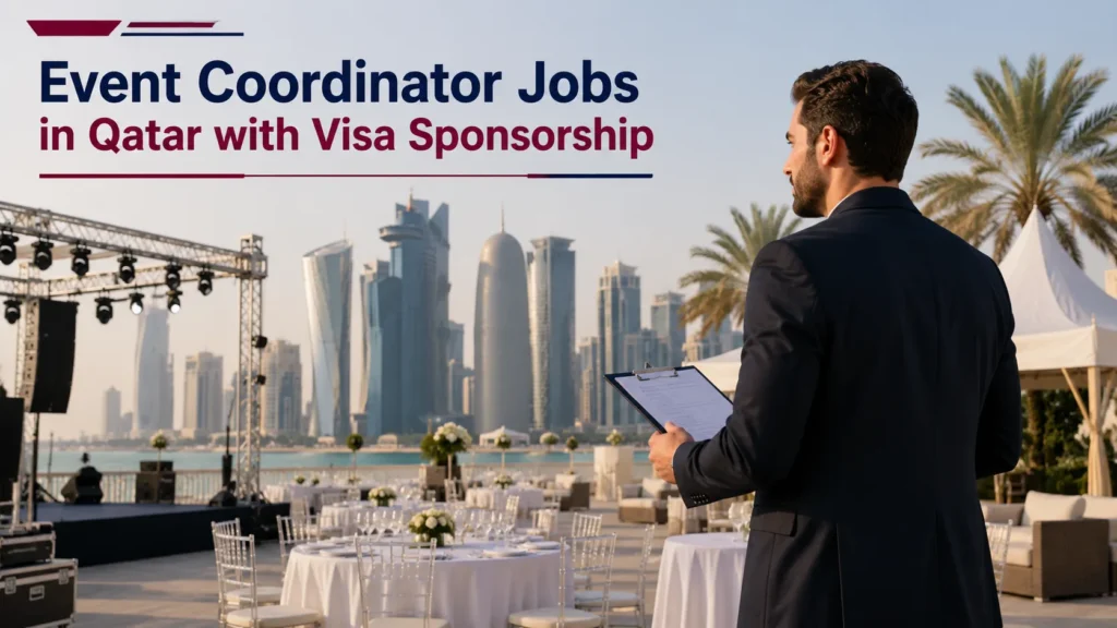 Event Coordinator Jobs in Qatar with Visa Sponsorship