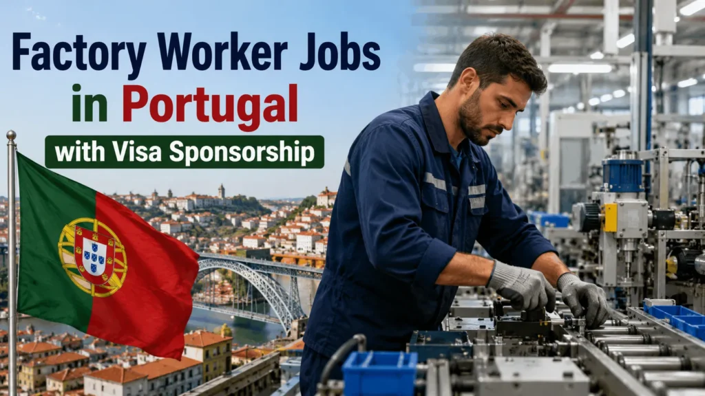Factory Worker Jobs in Portugal with Visa Sponsorship