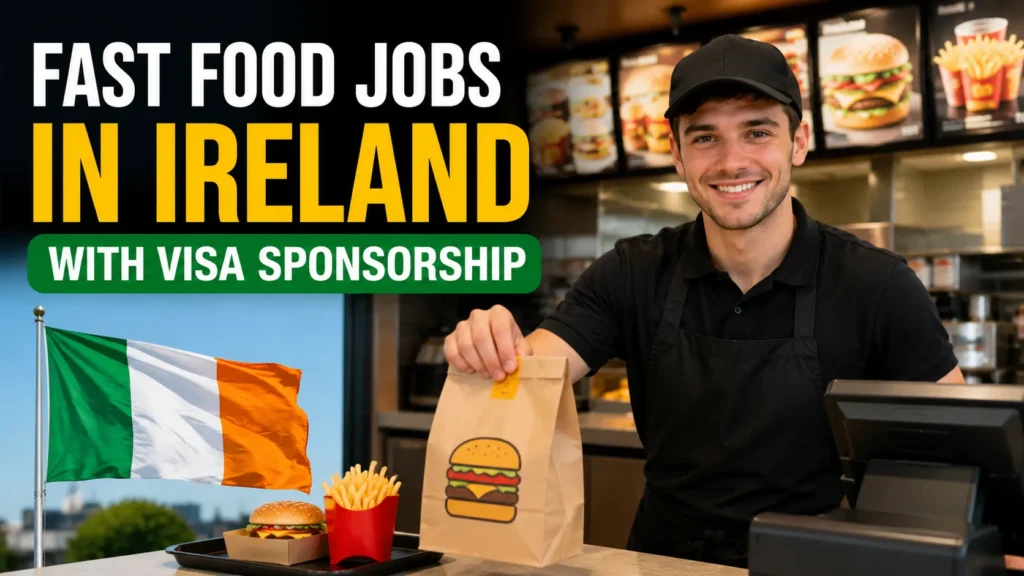 Fast Food Jobs in Ireland with Visa Sponsorship
