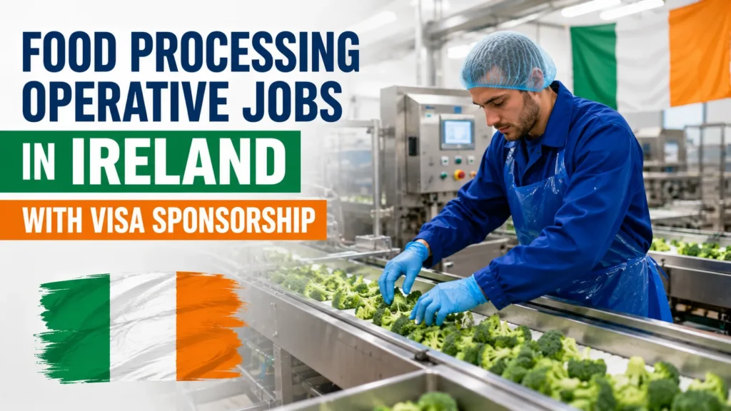 Food Processing Operative Jobs in Ireland with Visa Sponsorship