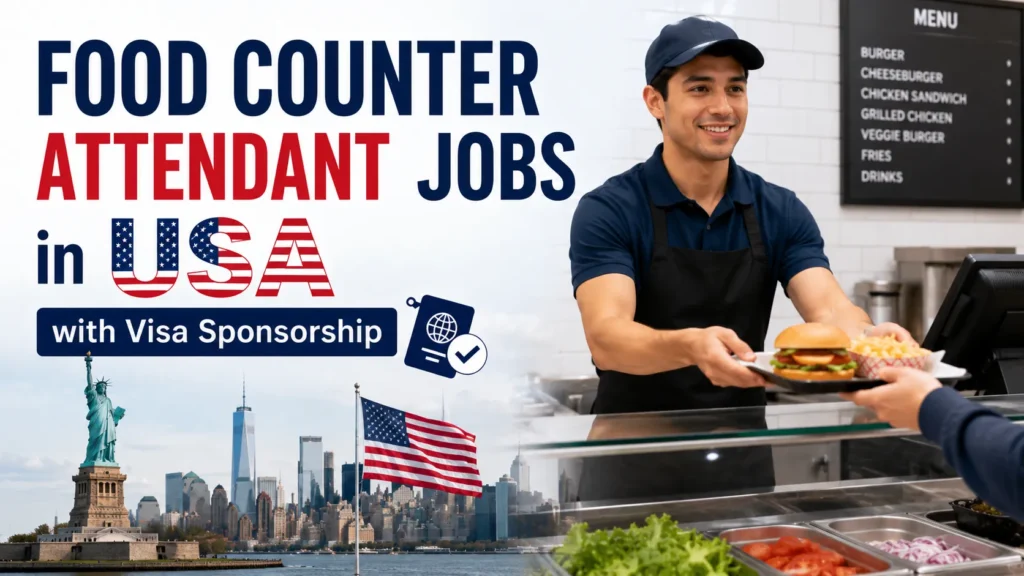 Food Counter Attendant Jobs in USA with Visa Sponsorship