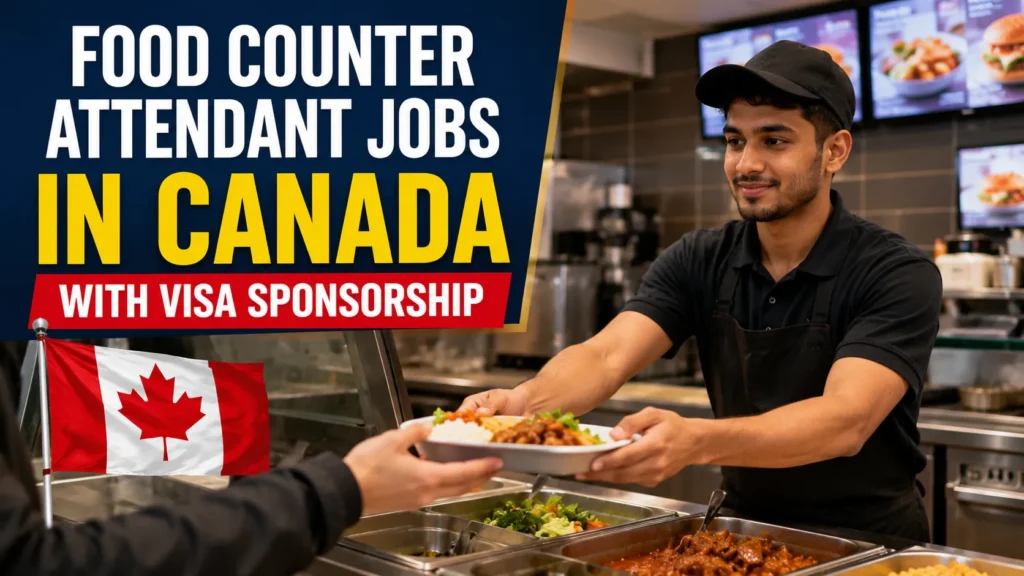 Food Counter Attendant Jobs in Canada with Visa Sponsorship