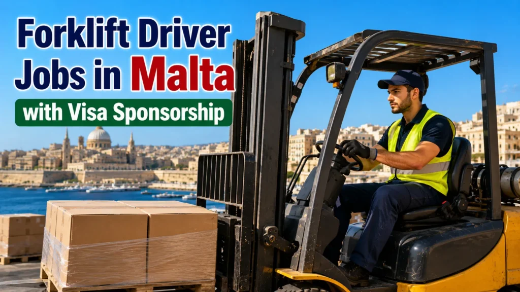 Forklift Driver Jobs in Malta with Visa Sponsorship