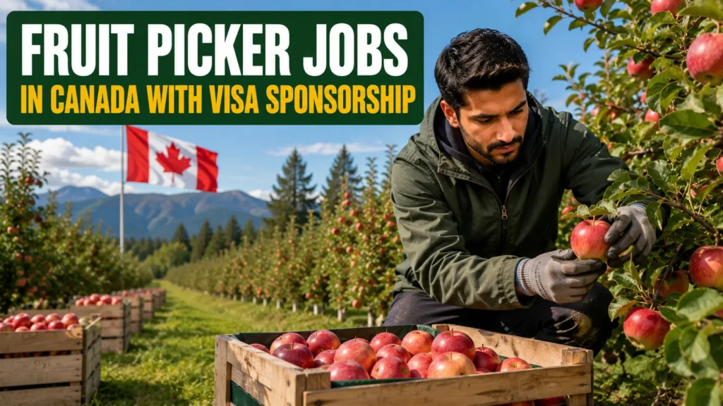 Fruit Picker Jobs in Canada with Visa Sponsorship