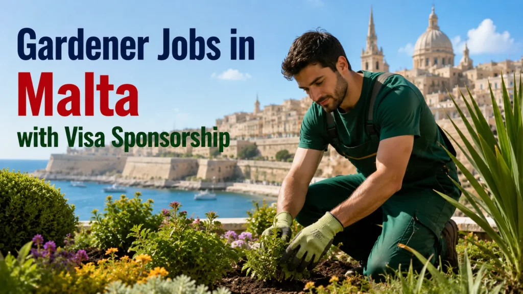 Gardener Jobs in Malta with Visa Sponsorship