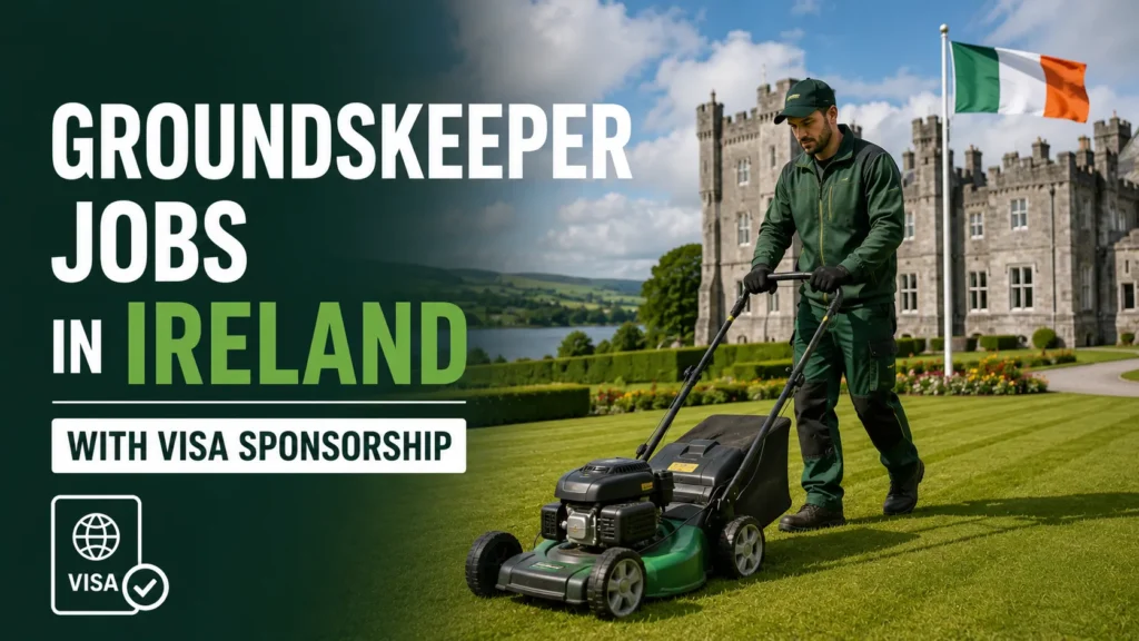 Groundskeeper Jobs in Ireland with Visa Sponsorship