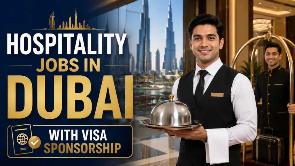 Hospitality Jobs in Dubai with Visa Sponsorship